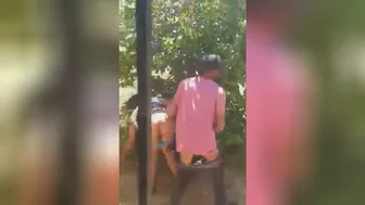 South African Coloured Teens Caught Fucking Outside