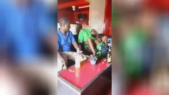 Fucking Mzansi Magosha In A Tavern 