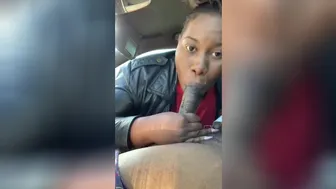 Uber Driver Gets A Good Blowjob From Horny Client