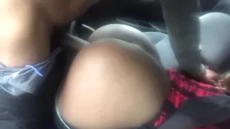 Smashing Kasi Big Booty Girl In The Car