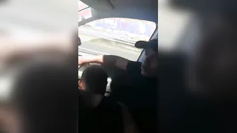 Teen Sucking Polo Driver While Driving