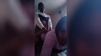 SA School Girl Takes Backshots