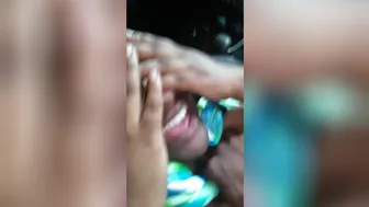 Ebony BBW Fat Pussy Fucked Hard In The Car