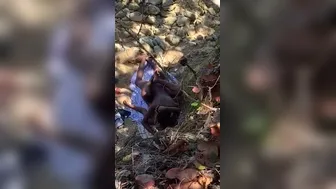 Kasi Girl's Pussy Gets Slaughtered By The River