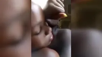 African Girl Getting Fucked In The Car