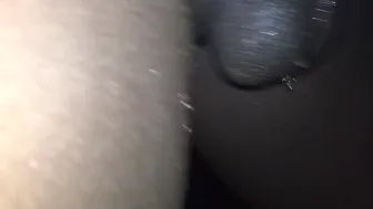 Big Booty Ebony Pussy Squirts and Gets Fucked In The Ass