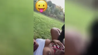 Big Tit Ebony Hardcore Fucked At The Park