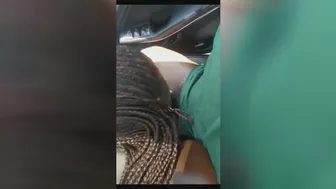 Ebony Sucking Dick Inside Mercedes 