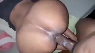 Long Dick Deep Fucking Creamy Black Pussy