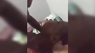 African Couple Fucking Hard Sex Tape