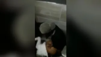 Quick Fuck In Club Toilet