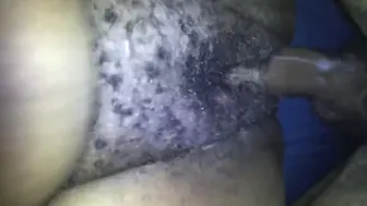 Fucking Phat Hairy Black Teen Pussy