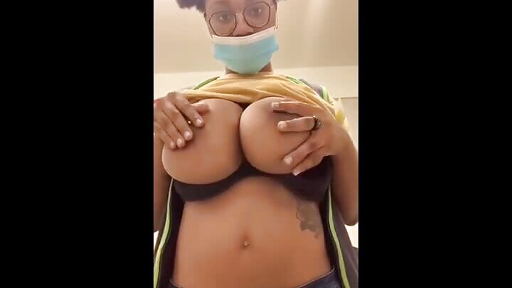 Horny African Girl Big Tits