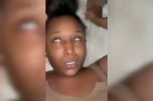Ebony Milf Eye Rolling Orgasm