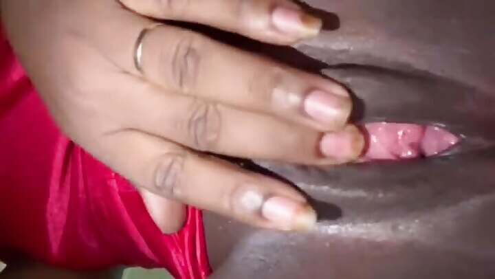 Horny Black Wife Masturbating Pink Pussy For Husband